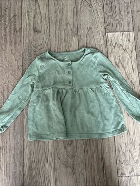 Carter's 4t Green Long-Sleeve